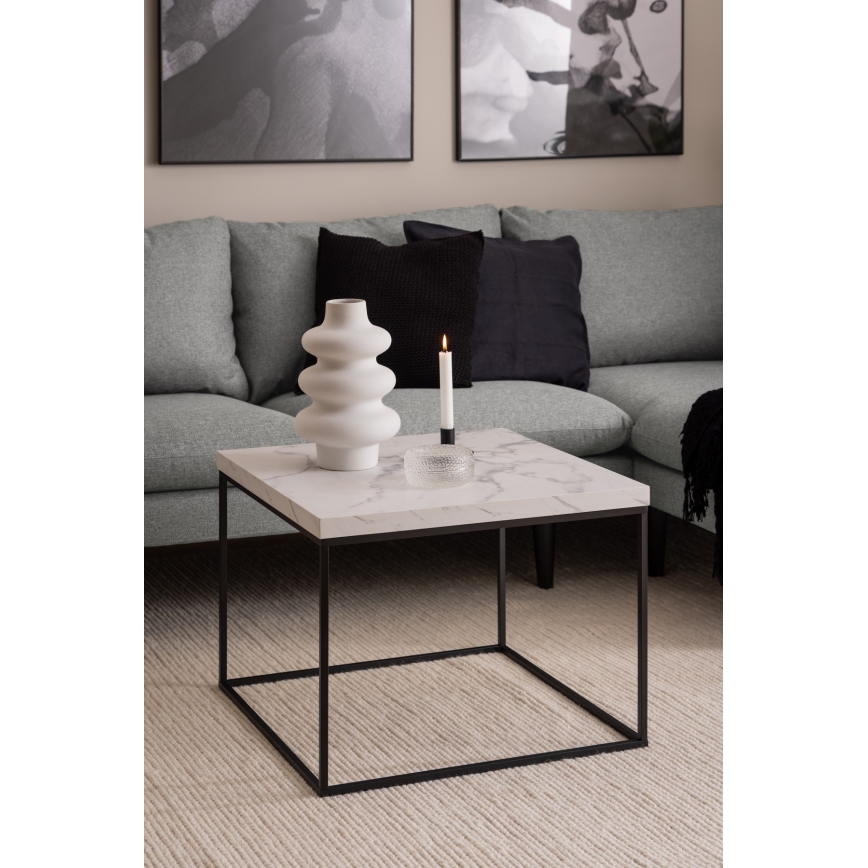 Koffie Tafel CAMILO wit