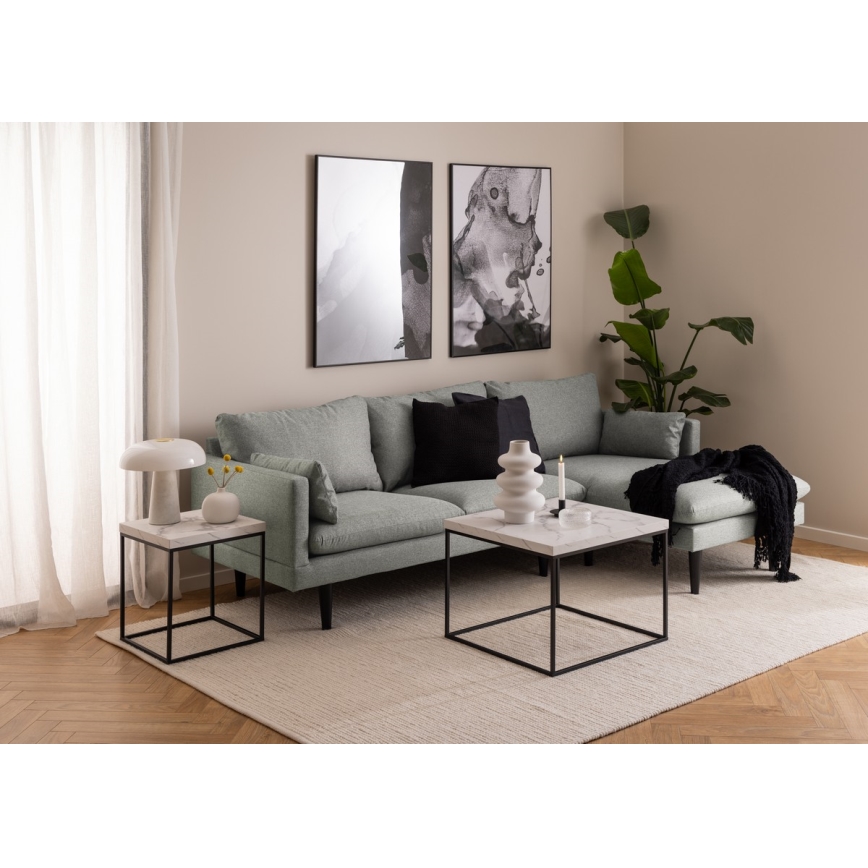 Koffie Tafel CAMILO wit