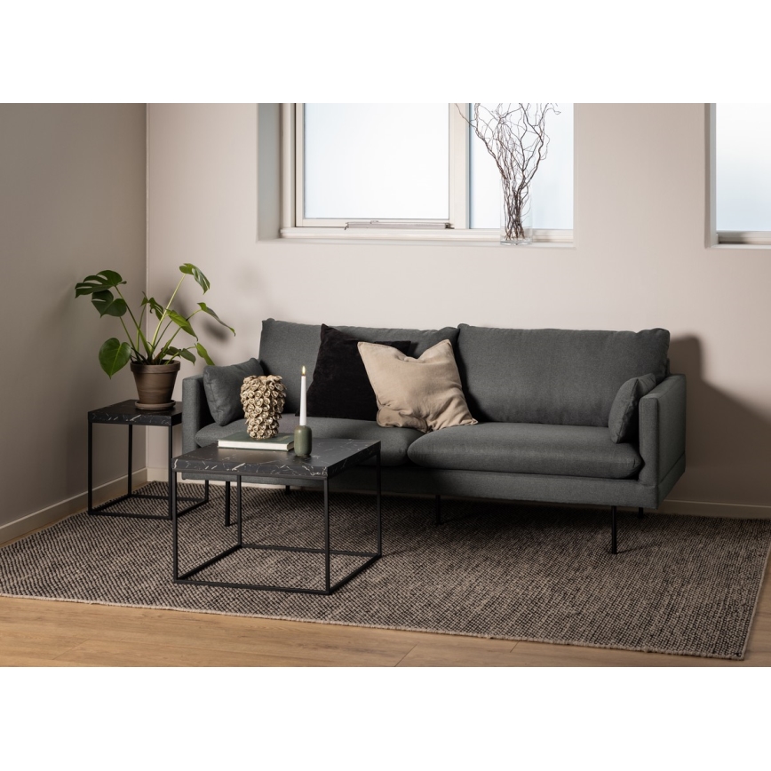 Koffie Tafel CAMILO zwart