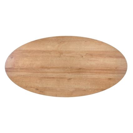Salontafel met lade CAROLINA 41x120 cm goud eiken/zwart
