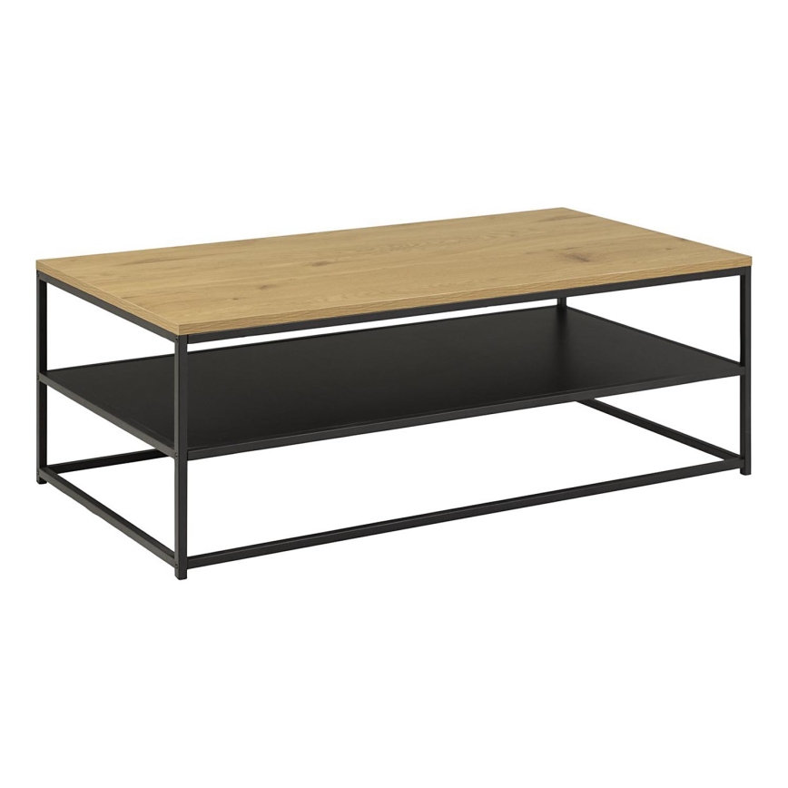 Koffie Tafel CORA eiken/zwart