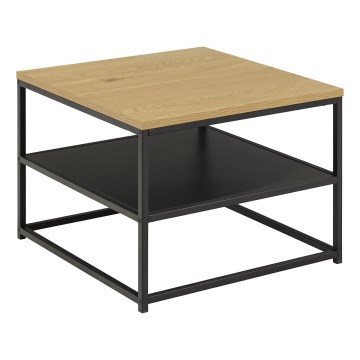 Koffie Tafel CORA eiken/zwart