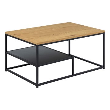 Koffie Tafel CORA eiken/zwart