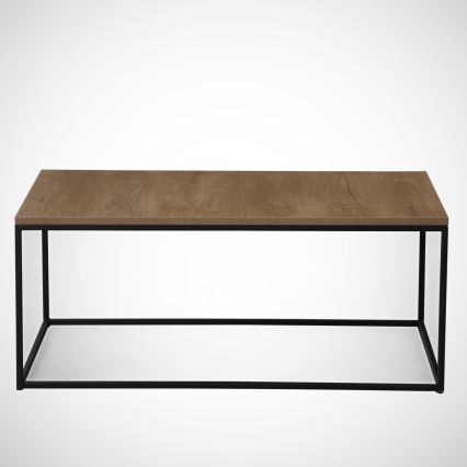 Koffie Tafel COSCO 43x95 cm bruin/zwart