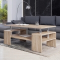 Koffie Tafel CUBE 50x110 cm eik sonoma