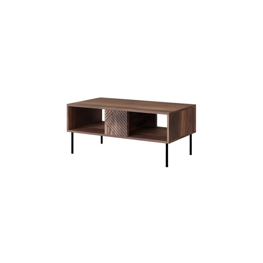 Koffie Tafel DECO 46x100 cm walnoot warmia