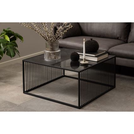 Koffie Tafel DEVIN zwart