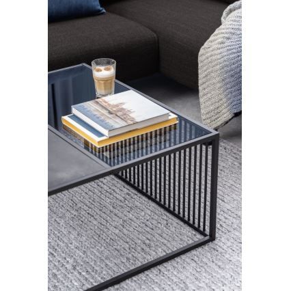 Koffie Tafel DEVIN zwart