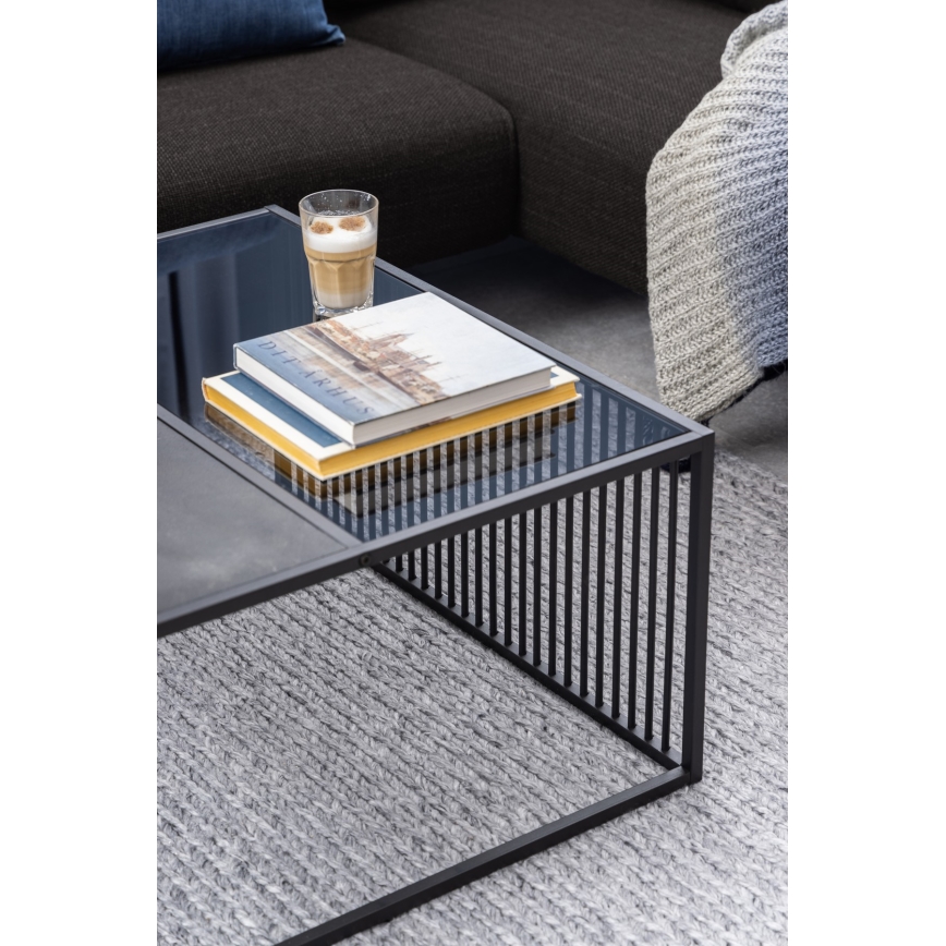 Koffie Tafel DEVIN zwart