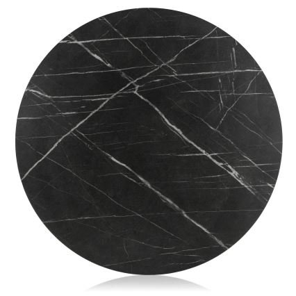 Koffie Tafel DIAMOND 40x70 cm goud/zwart/wit
