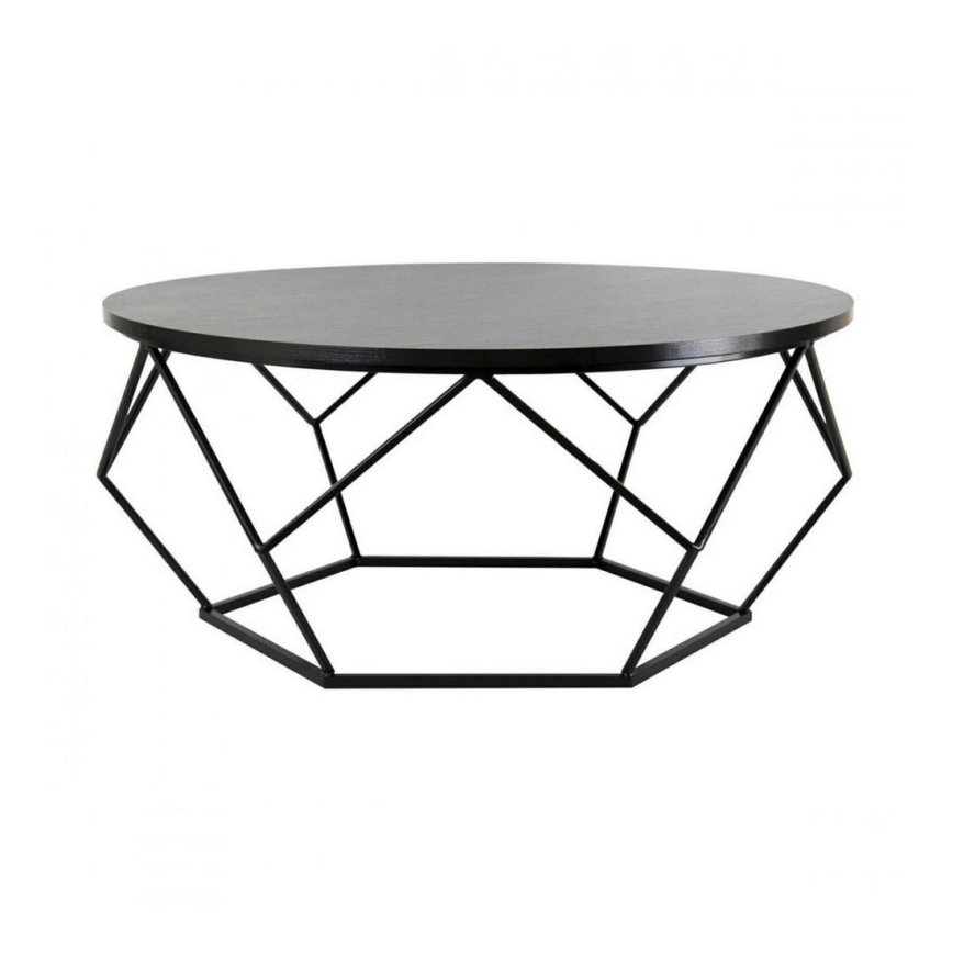 Koffie Tafel DIAMOND 41,5x90 cm zwart