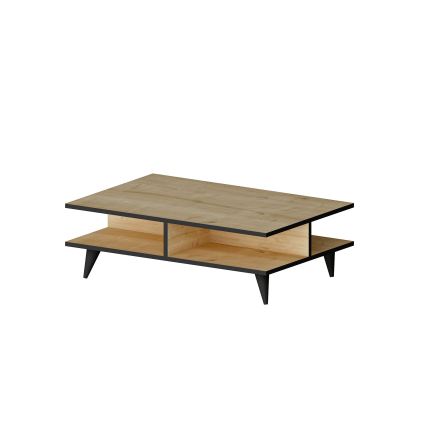 Koffie Tafel DIAMOND bruin/zwart