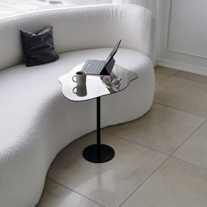 Koffie Tafel DIOR 50x60 cm zwart