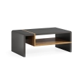Koffie Tafel FRED antraciet/eiken artisan