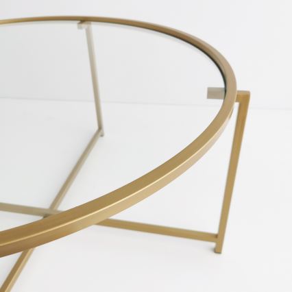 Koffie Tafel GOLD SUN 40x83 cm goud