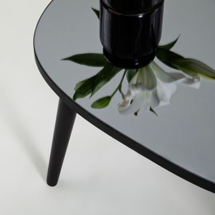 Koffie Tafel GUSTO 38x75 cm zwart