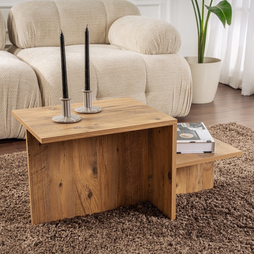 Koffie Tafel HARMONY 40x80 cm grenen atlantic