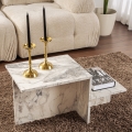 Koffie Tafel HARMONY 40x80 cm marmeren decor