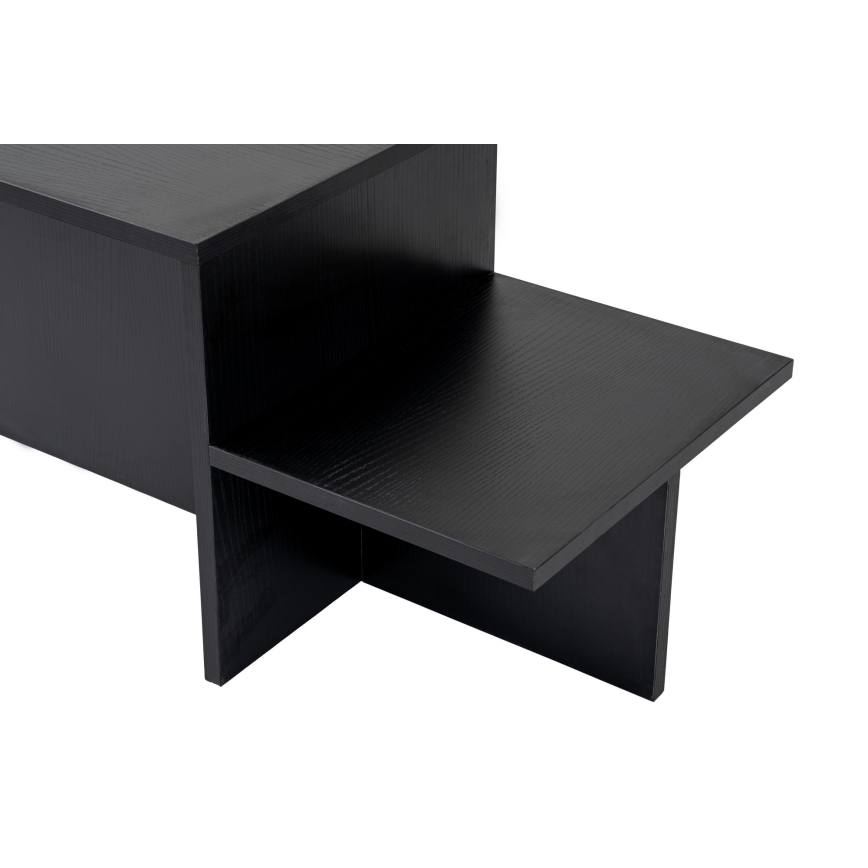 Koffie Tafel HARMONY 40x80 cm zwart