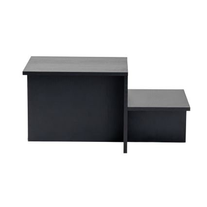 Koffie Tafel HARMONY 40x80 cm zwart