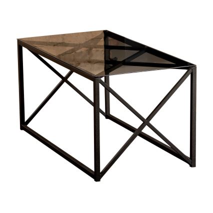 Koffie Tafel ILIOMAR 46,6x94 cm zwart