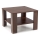 Koffie Tafel KWADRO 53x70 cm bruin