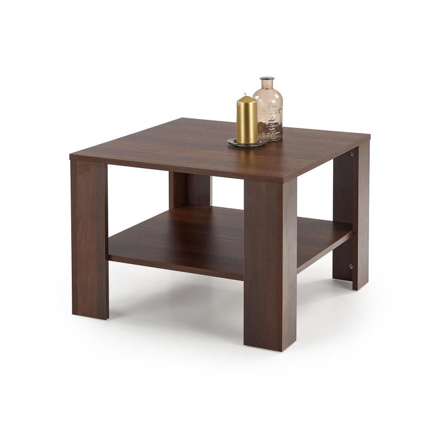 Koffie Tafel KWADRO 53x70 cm bruin