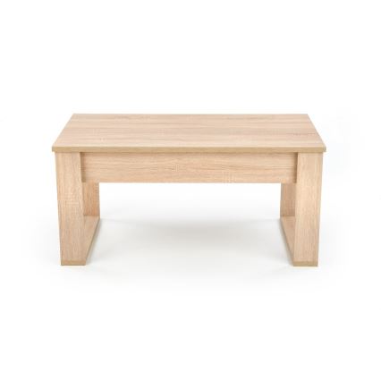 Salontafel met lades NEA 52x110 cm beige/eiken sonoma