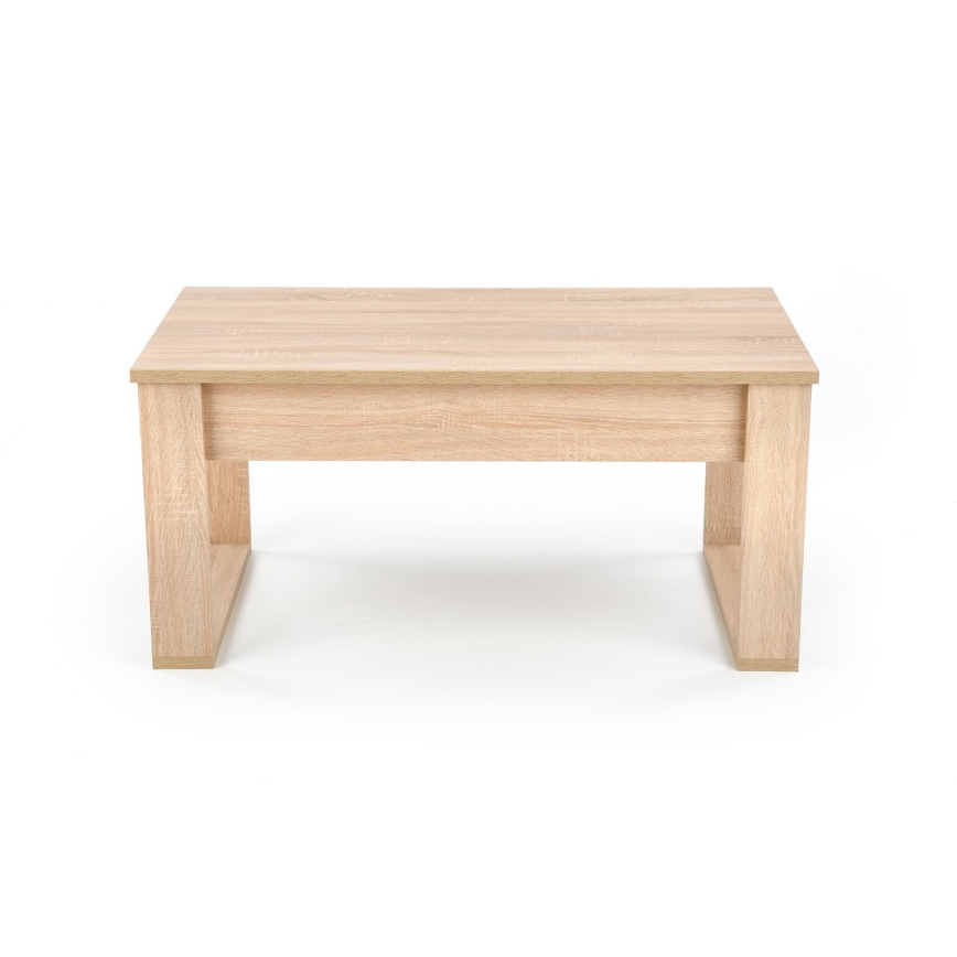 Salontafel met lades NEA 52x110 cm beige/eiken sonoma