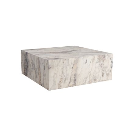 Koffie Tafel PRIZMA 35x90 cm marmeren decor