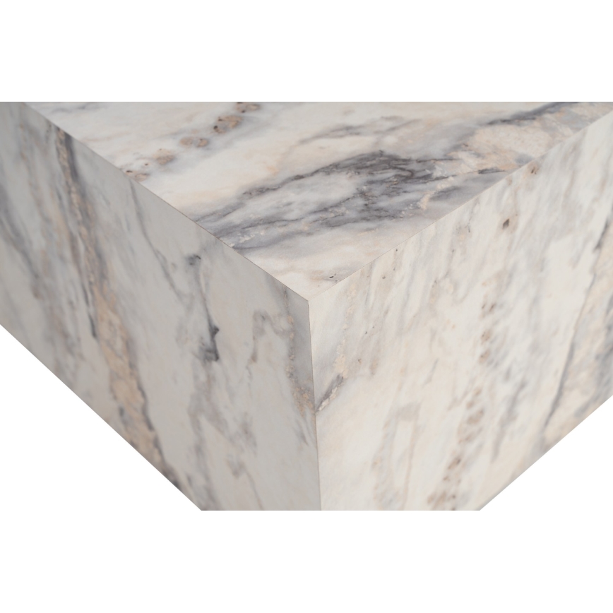 Koffie Tafel PRIZMA 35x90 cm marmeren decor