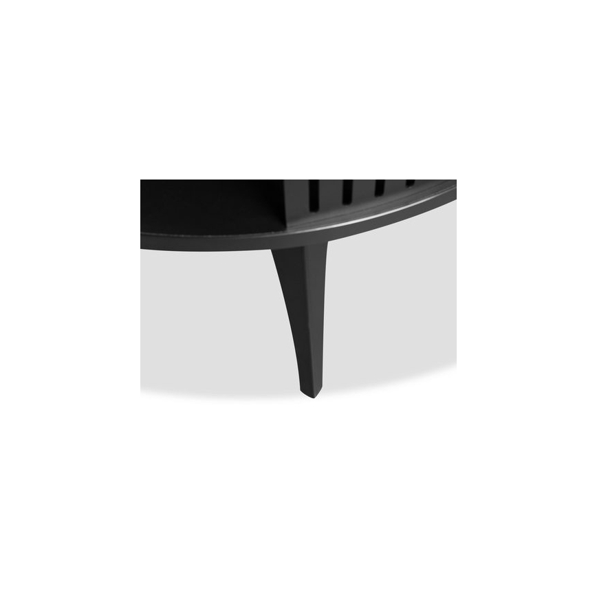 Koffie Tafel ROENNI 44x75 cm zwart/wit