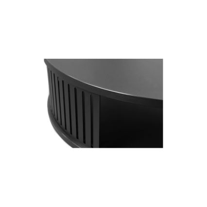 Koffie Tafel ROENNI 44x75 cm zwart/wit