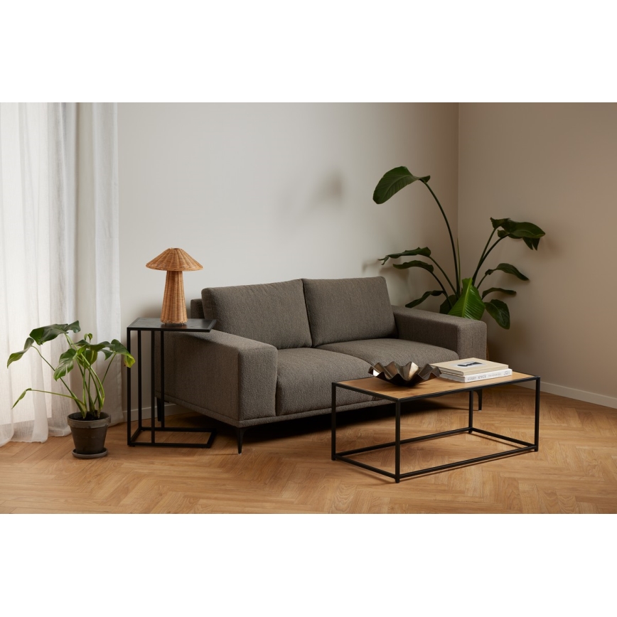 Koffie Tafel SARON eiken/zwart