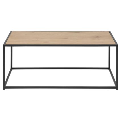 Koffie Tafel SARON eiken/zwart