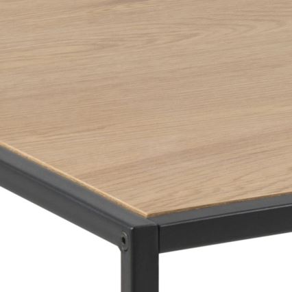 Koffie Tafel SARON eiken/zwart