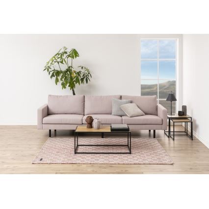 Koffie Tafel SARON eiken/zwart