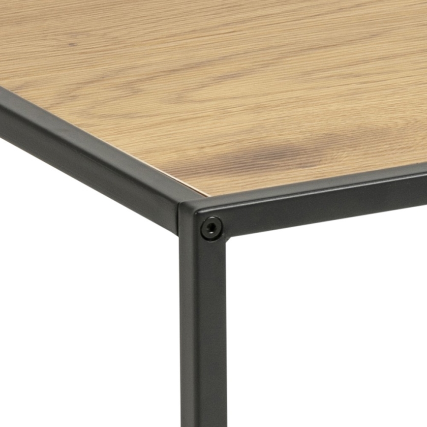 Koffie Tafel SARON eiken/zwart