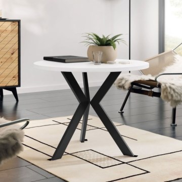 Koffie Tafel STK 50x65 cm zwart/wit