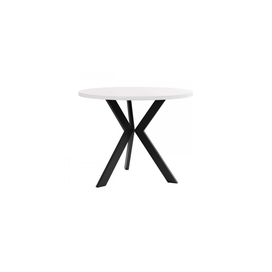 Koffie Tafel STK 50x65 cm zwart/wit