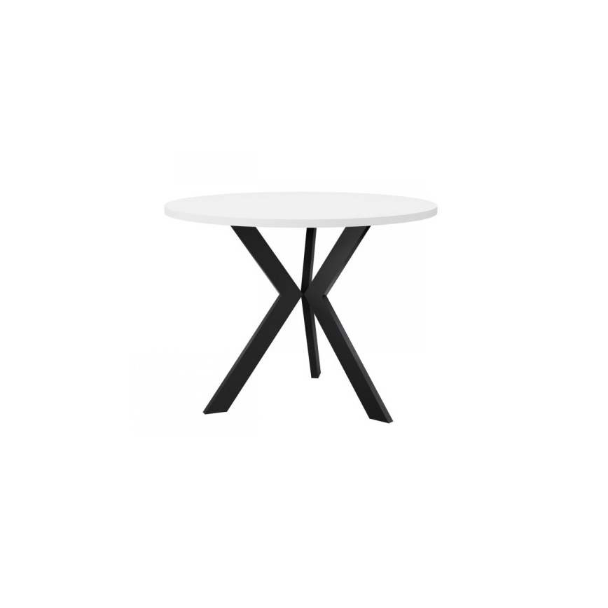 Koffie Tafel STK 50x65 cm zwart/wit