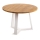 Koffie Tafel TRILEG 48x70 cm wit/eiken
