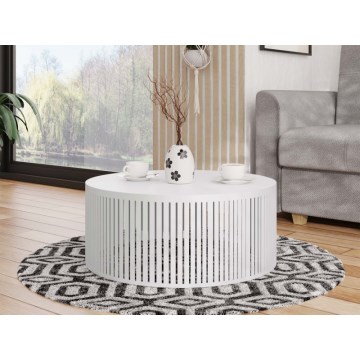 Koffie Tafel VELEDE 25x58,5 cm wit