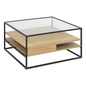 Koffie Tafel ZEIN eiken/zwart
