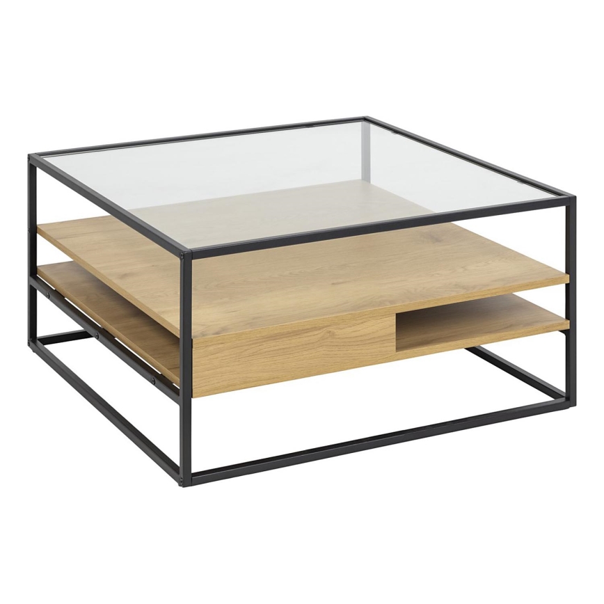 Koffie Tafel ZEIN eiken/zwart