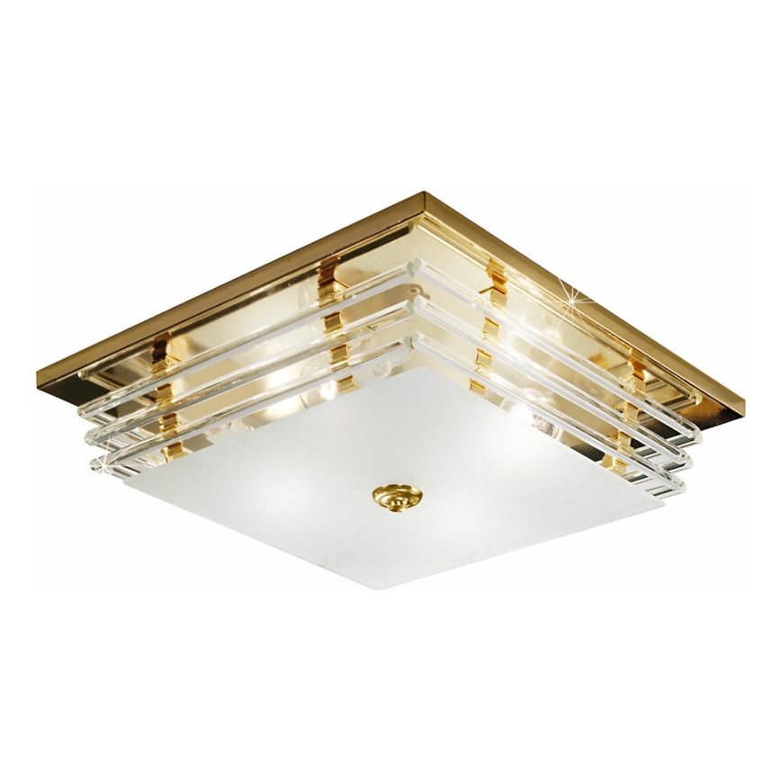 Kolarz 0342.14.3 - Plafondlamp ONTARIO 4xE27/60W/230V 24K goud