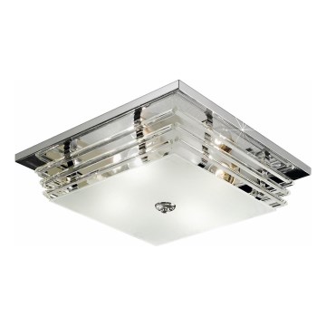 Kolarz 0342.14.5 - Plafondlamp ONTARIO 4xE27/60W/230V glanzend chroom
