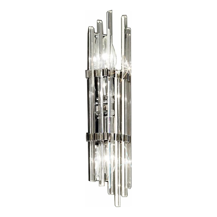 Kolarz 0342.62M.5 - Wandlamp ONTARIO 2xE14/40W/230V 41 cm glanzend chroom