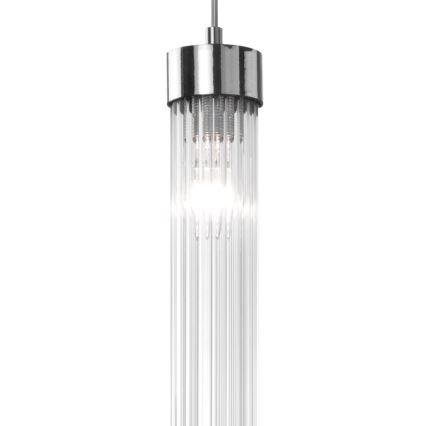 Kolarz 6009.30150 - Hanglamp aan een koord RAGGIO 1xE14/25W/230V zilver