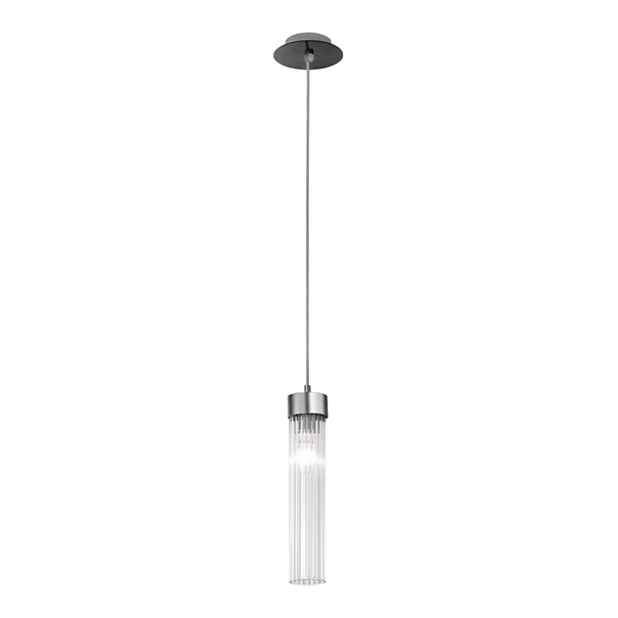 Kolarz 6009.30160 - Hanglamp aan een koord RAGGIO 1xE14/25W/230V mat chroom